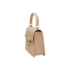 Mini bag beige con tracolla removibile, Borse, 275126769EPBEIGUNI, 003 preview