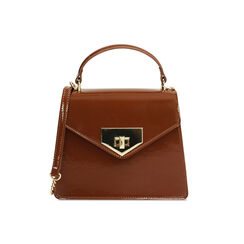 Mini bag marrone con tracolla removibile, Borse, 275126728VEMARRUNI, 001 preview