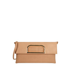 BAG POCHETTE SINTETICO BEIG, Primadonna, 215108714EPBEIGUNI, 001a
