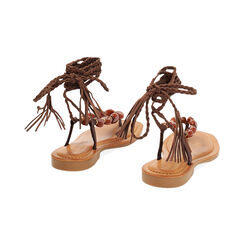Sandales bas femme marron, Primadonna, 253605901EPMARR040, 004 preview