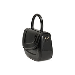 Mini bag nera con tracolla removibile, Borse, 275126810VENEROUNI, 002 preview