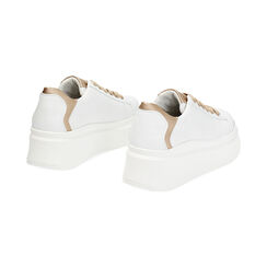 Sneakers bianco-oro, Primadonna, 242800720EPBIOR037, 003 preview