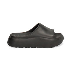 Sandales de plage femme noires en PVC, Primadonna, 254740613PVNERO037, 001 preview