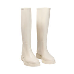 Bottes crème en PVC avec détails chics, Primadonna, 260957002PVPANN036, 003 preview