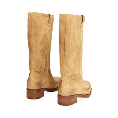 Biker in camoscio taupe, Primadonna, 273413702CMTAUP036, 003 preview