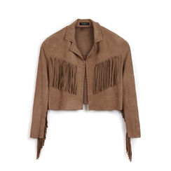 Chaquetas de microfibra camel de corte elegante, Primadonna, 26C925073MFCAMEL, 001a