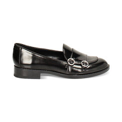 Mocassin noir brillant bas, Primadonna, 244904746ABNERO036, 001 preview