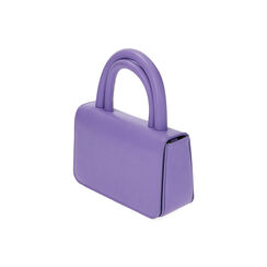 Mini bag a mano lilla, Primadonna, 215124461EPLILLUNI, 002 preview