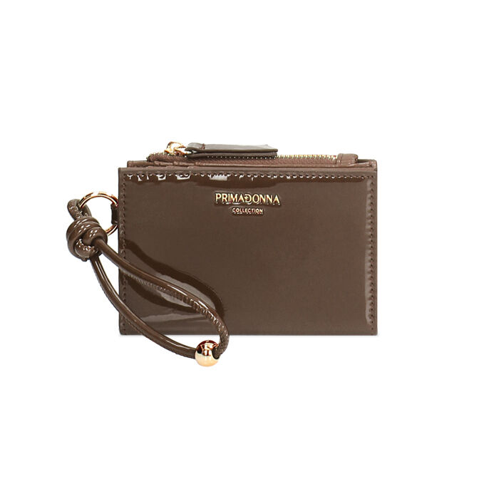 Cartera marr&oacute;n con cierre elegante, Primadonna, 275102774VEMARRUNI