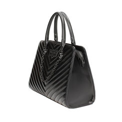 Borsa a mano nera, 24D905213EPNEROUNI, 002a
