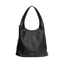 Borsa a spalla nera con tasche multiple, Primadonna, 265700553EPNEROUNI, 001a