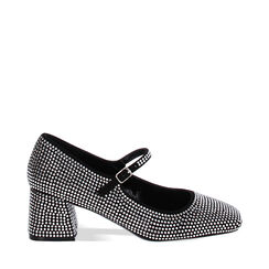 Escarpins noir-argent pailletés, 244981311MPNEAR036, 001a