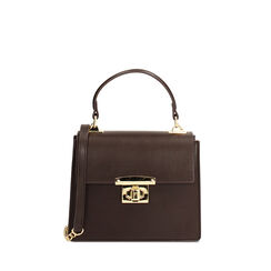 Mini bag testa di moro con tracolla removibile, Borse, 275126769EPMOROUNI, 001a