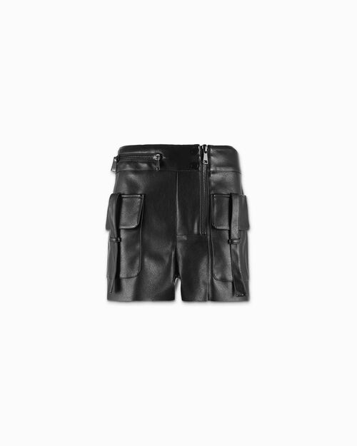 Short de mujer negro, BLACK