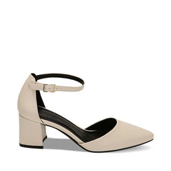 Décolleté panna, tacco 6 cm, Primadonna, 224942231EPPANN035, 001a