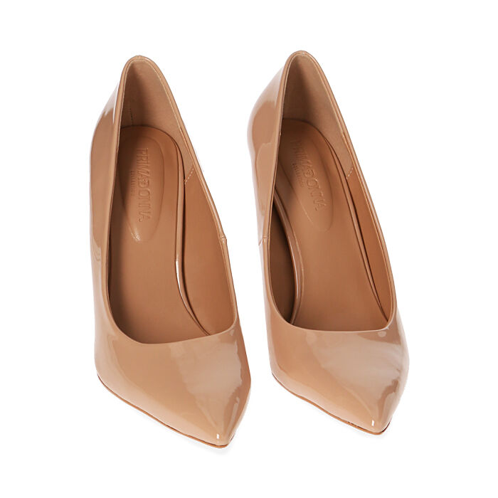 Zapatos salon nude deals