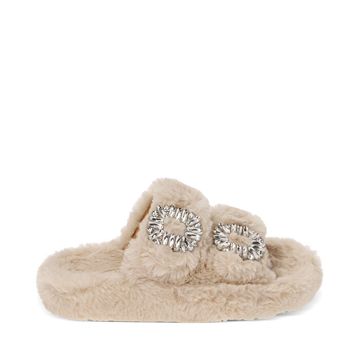 Ciabatte con pelo primadonna on sale