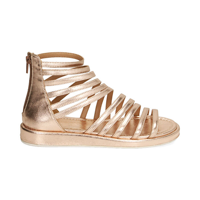 Scarpe online rosa oro