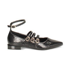 Ballerines noires lacées, Primadonna, 244934613SCNERO036, 001 preview