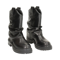Botas biker negras, Primadonna, 242712234EPNERO035, 002 preview