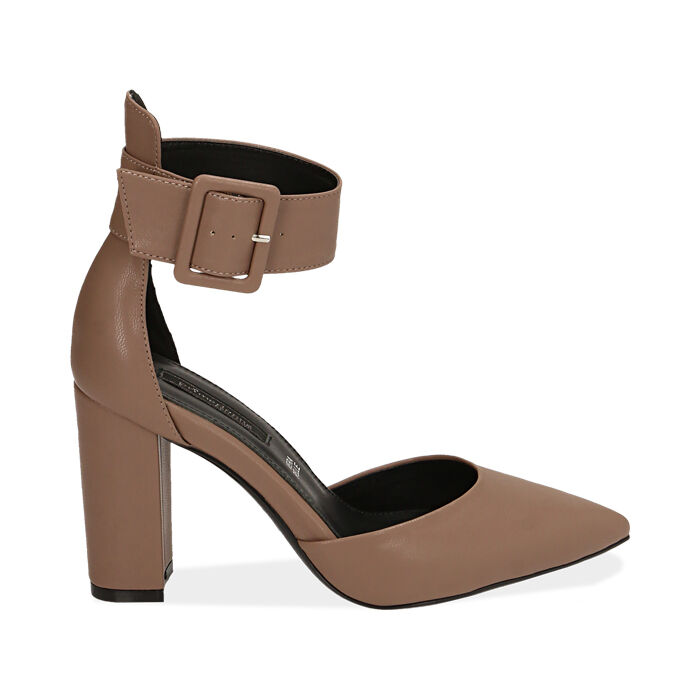 ZAPATOS SALON ECO-PIEL NUDE