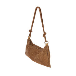 Mini-sac en filet doré avec strass, Primadonna, 205124799MTOROGUNI, 002a