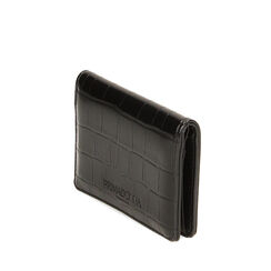 ACCESSORIES  SYNTHETIC-CROCO NERO, Primadonna, 225102353CCNEROUNI, 002a