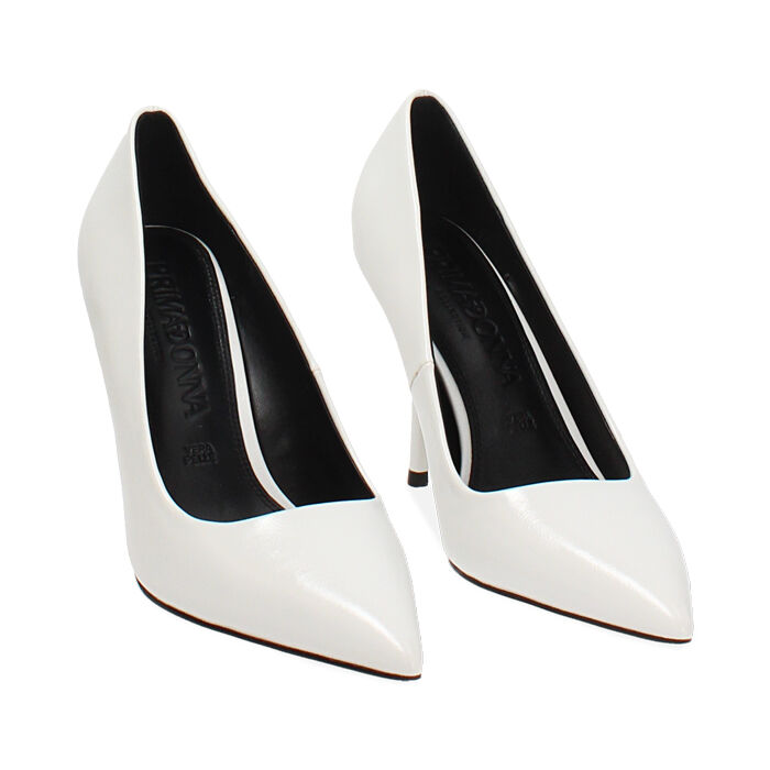 Décolleté bianche lucide da donna - Primadonna Collection