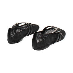 Ballerines femme noires perforées, Primadonna, 25D539902TSNERO035, 004 preview