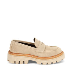 WOMEN SHOES MOCASSINS SUEDE TAUP, 22S211309CMTAUP037, 001a