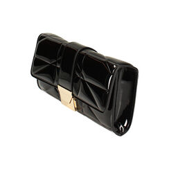 Mini bag nera in vernice, Promozioni, 245125871VENEROUNI, 002 preview
