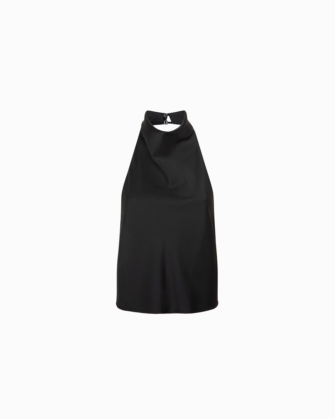 Top nero elegante con dettagli raffinati