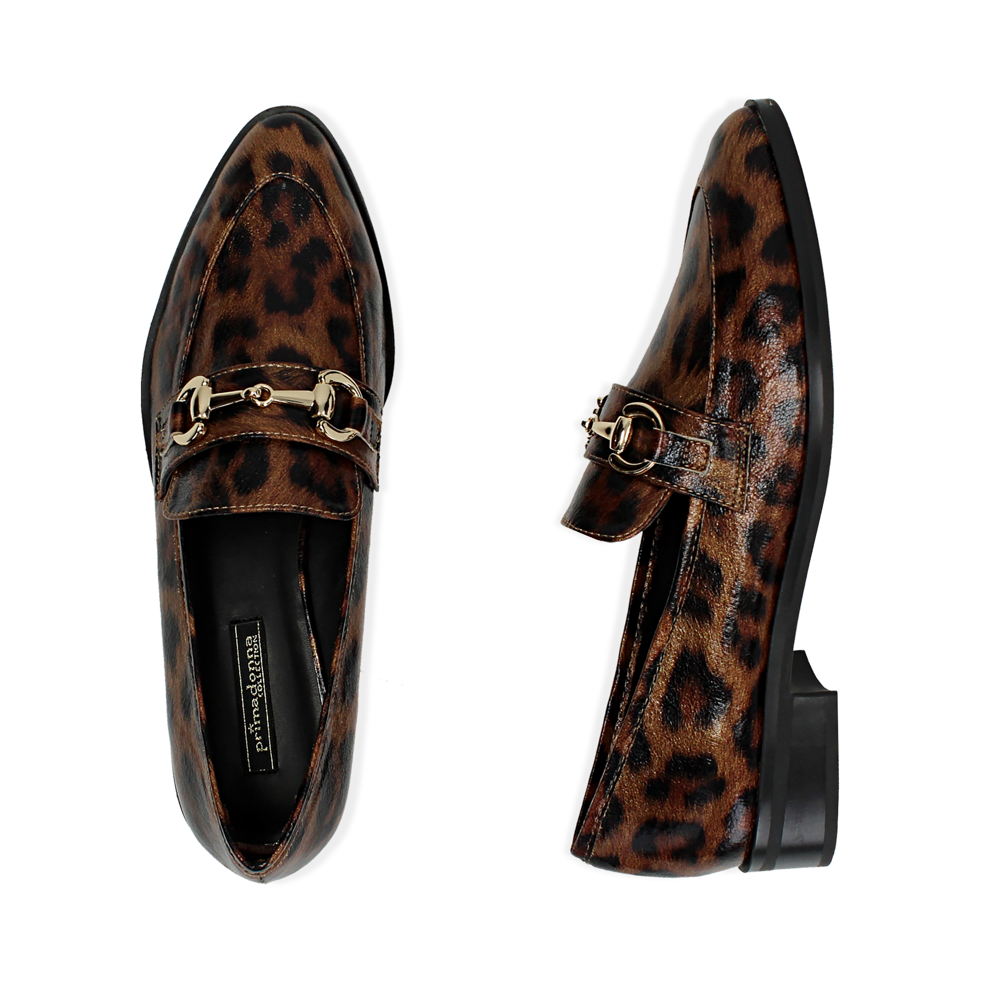 Mocasines con estampado de leopardo | Primadonna Collection
