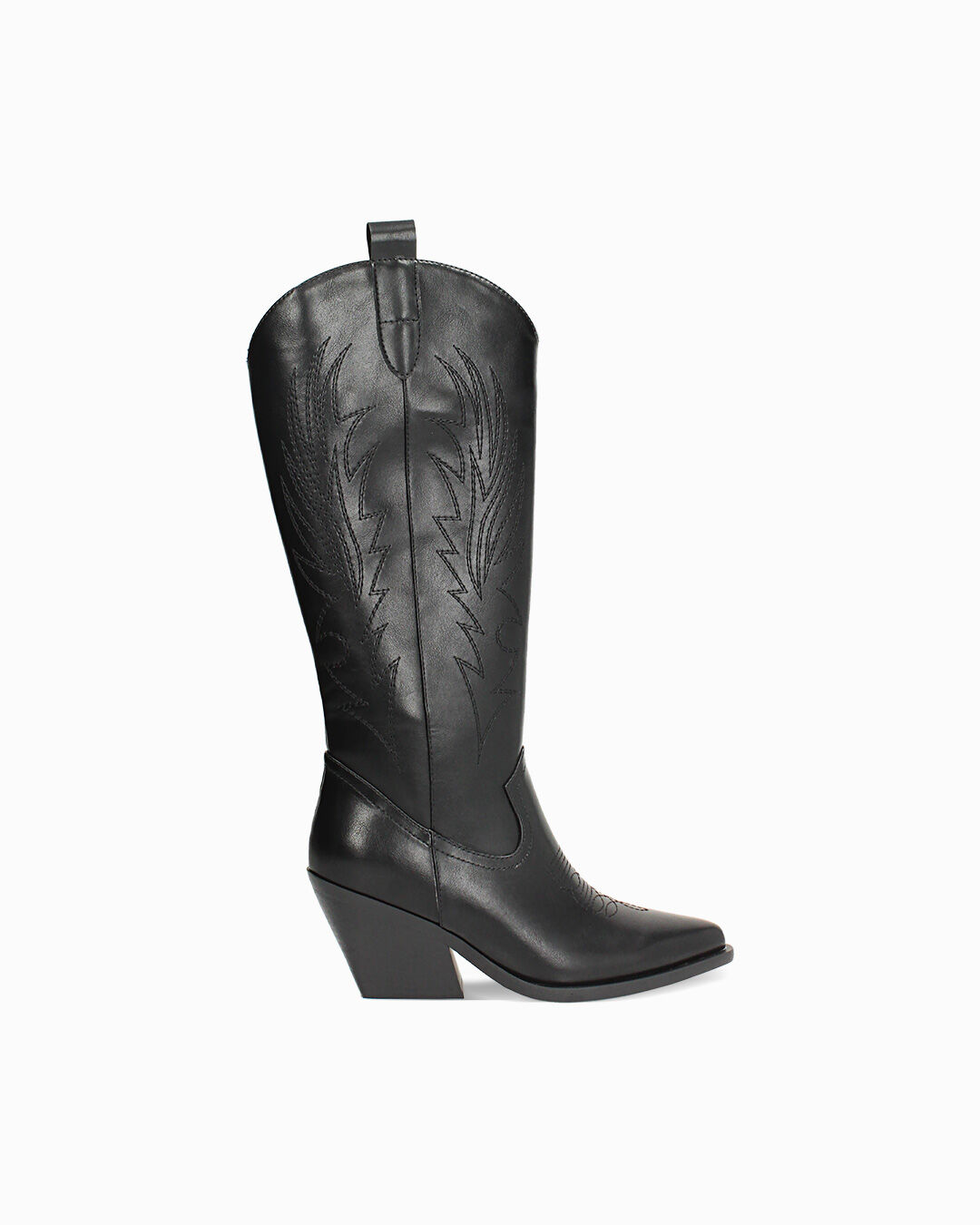 Stivale texano con tacco 8 cm