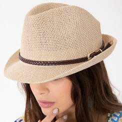 Sombrero beige con encanto veraniego, Primadonna, 27B472510ERBEIGUNI, 002 preview
