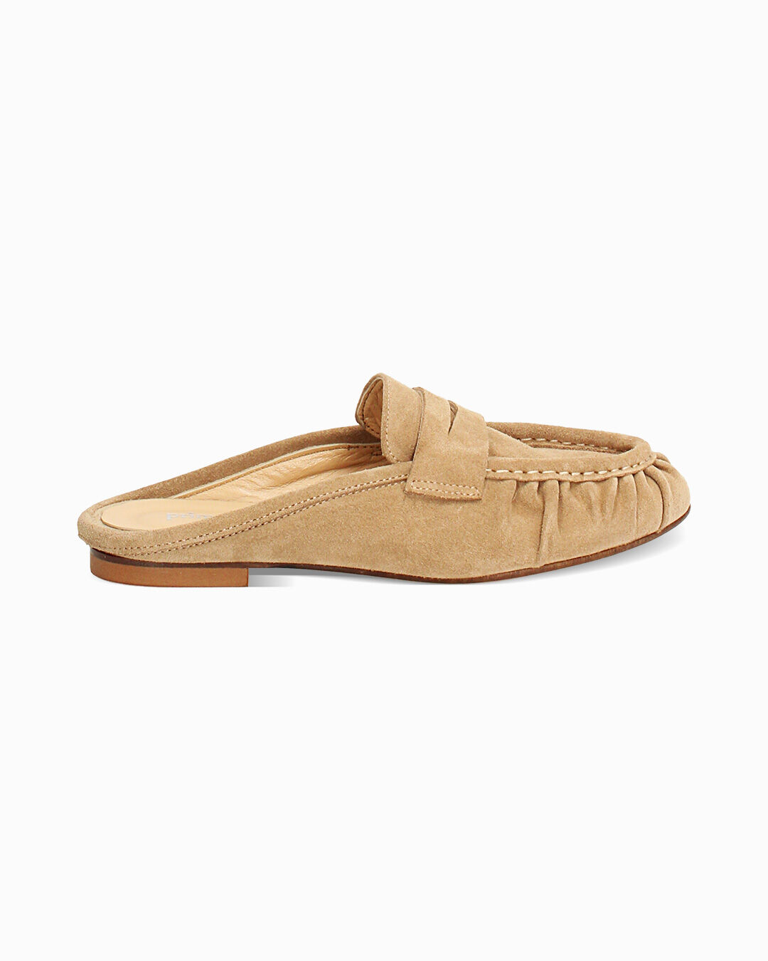 Sabot di camoscio taupe
