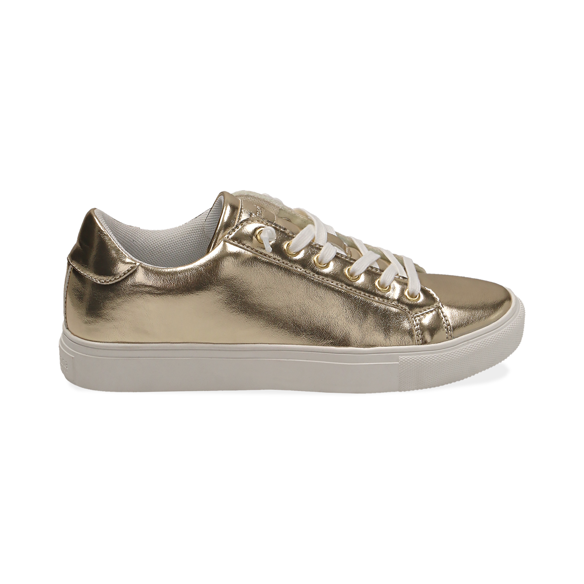 Sneakers oro in laminato | Primadonna Collection