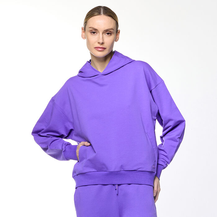 Felpa viola donna cheap
