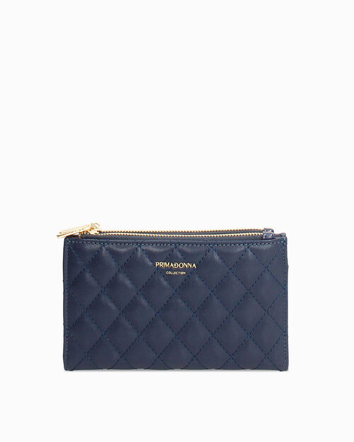 Cartera azul marino con estilo elegante, NAVY BLUE