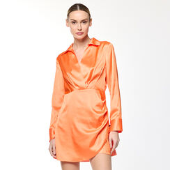 Vestito arancio in tessuto, Primadonna, 23C921029TSARANL, 001 preview