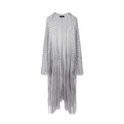 Poncho donna argento in tessuto, Primadonna, 25B450105TSARGEUNI, 001 preview