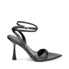 Sandalias con tacón negras, Special Price, 234929419EPNERO036, 001a