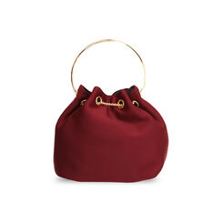 Mini bag bordeaux con manico oro, Primadonna, 261751126LYBORDUNI, 004 preview