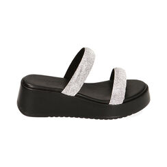 Ciabatte nere, zeppa 5,5 cm, Primadonna, 214958616EPNERO035, 001 preview