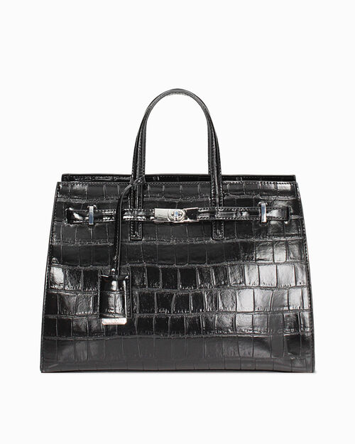 SACS SAC A MAIN SYNTHETIQUE COCO NERO, BLACK