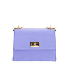 Borsa a tracolla viola in tessuto, Primadonna, 215123167LYVIOLUNI, 001a