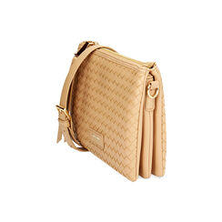 Mini bolsa de mujer beige trenzada, Primadonna, 255701398EIBEIGUNI, 003 preview