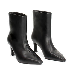 Tronchetto nero, tacco 6,5 cm, Primadonna, 242734203EPNERO035, 002a