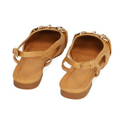 Ballerine cognac con staffa, Primadonna, 214907801EPCOGN035, 003 preview