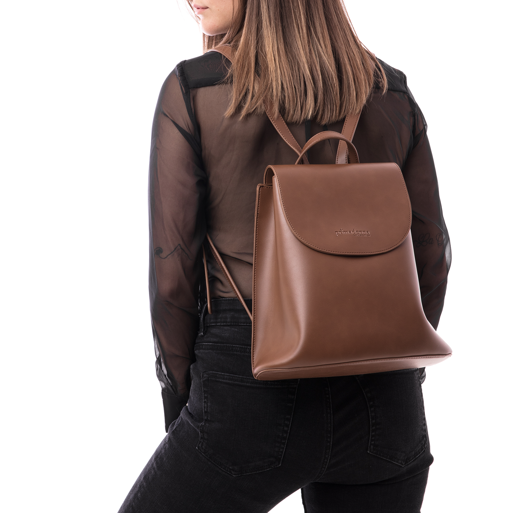 Zaino cuoio in eco-pelle abrasivata | Primadonna Collection